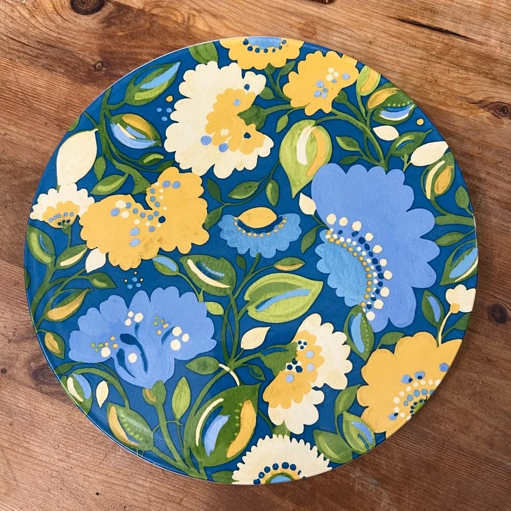 Cake Plate Spode Chicory Hymn